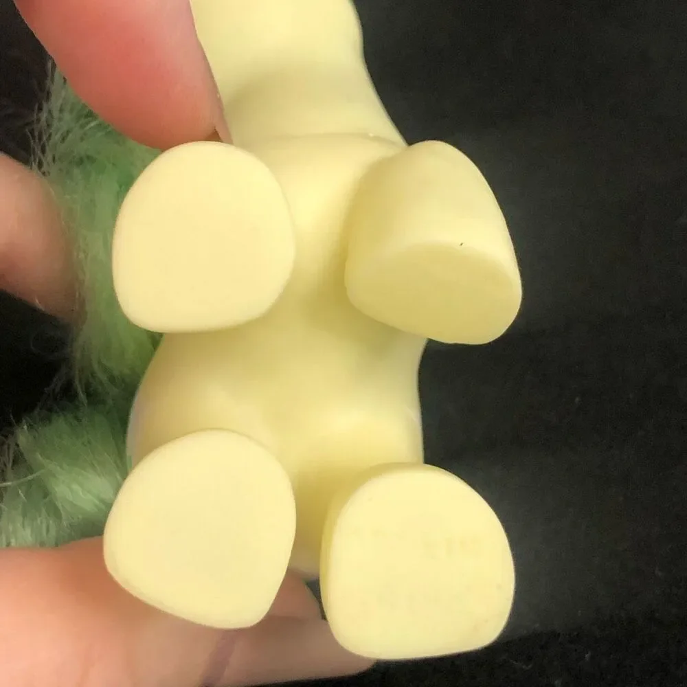 little pony baby pale yellow green hair action figure pony collectible 2.5 inch